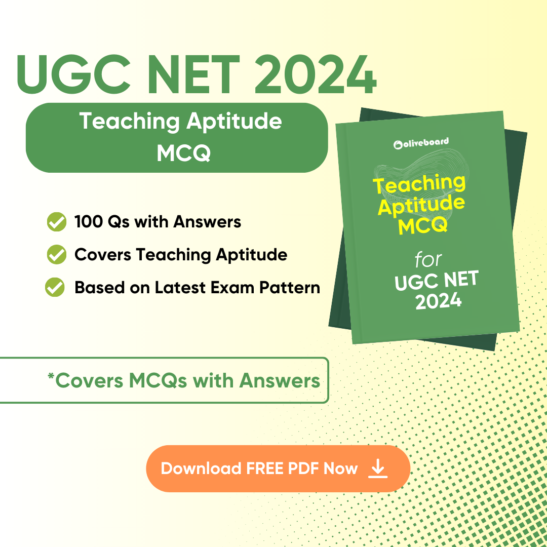 UGC NET Paper 1 Teaching Aptitude MCQ